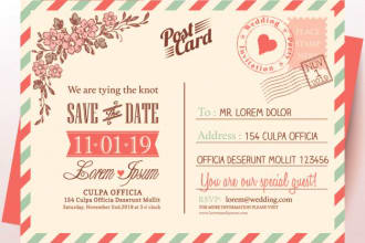 design flyer, postcard leaflet, and handout design