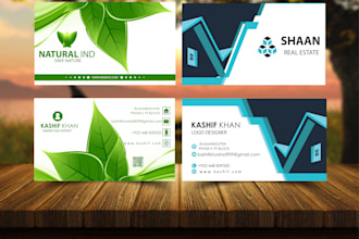 create smart and amazing business card