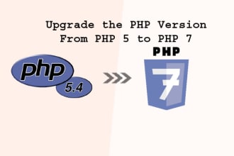 update php, apache version of your vps hosting server