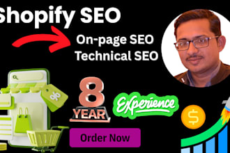 do shopify SEO to boost traffic and ecommerce sales