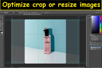do optimize crop or resize images and cropped out picture