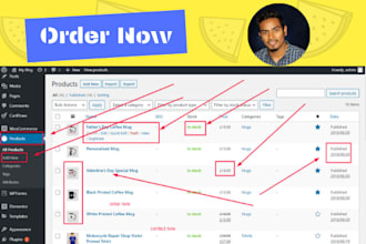 wordpress product upload woocommerce product data entry