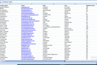 do data entry, web scraping, copy paste and excel data entry