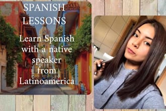 teach you spanish, learn with a native speaker
