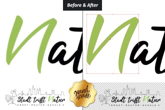 trace, convert any sketch, graphic or logo into vectors