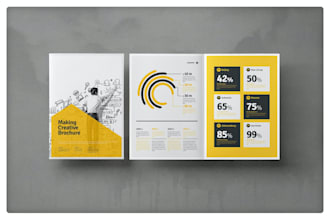 design company profile, annual report, brochure