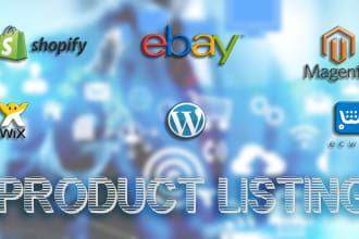 upload products to your ecommerce store