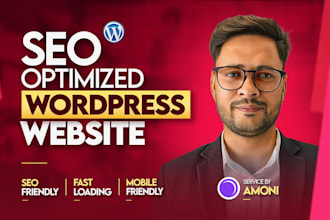 create a professional wordpress business site or blog