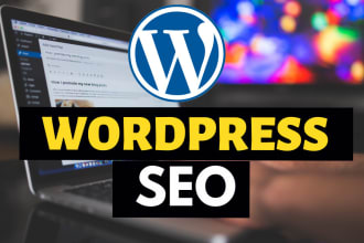 do onpage SEO and technical for your wordpress site