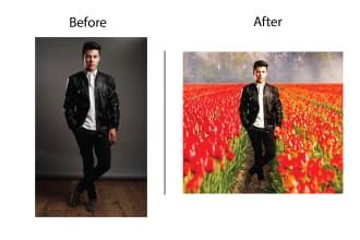 crop, resize, retouch, compress images and background remove