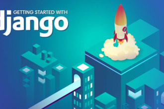 develop website with django or flask framework