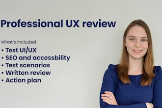 perform a UX review of your website