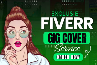 design attractive fiverr gig thumbnail and fiverr gig image in 24 hours