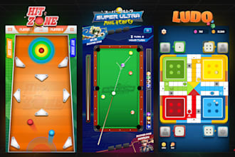 design professional game UI and assets for mobile game
