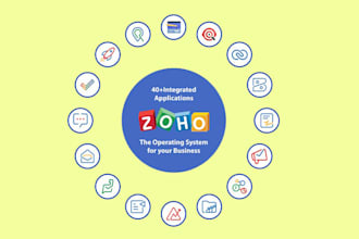 do full customization and automation of zoho CRM