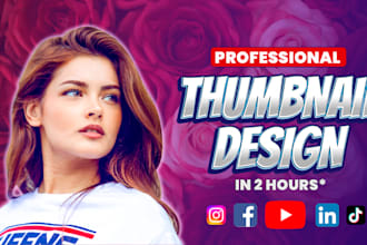 design attractive youtube video thumbnail and amazing fortnite map thumbnail