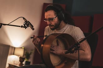 play the bodhran on your track