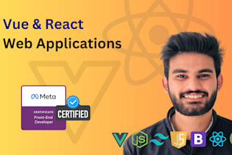 make vue nuxt and react web app or fix bugs and mobile responsiveness