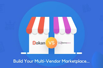 develop multi  vendor ecommerce marketplace website with wordpress