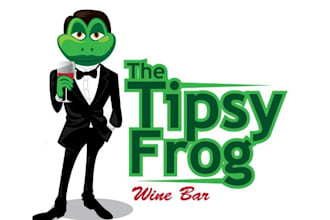 make a creative wine bar logo for you with fast delivery