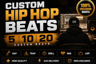 produce 5 10 20 hip hop beats