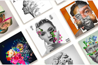 design professional album or single cover art