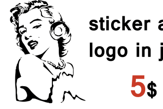 design sticker and vinyl, logo, product packaging, label box