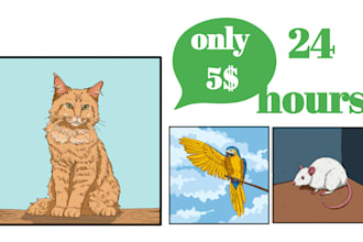 turn your pet into a beautiful digital artwork