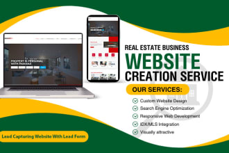 develop a beautiful custom real estate idx website in wordpress