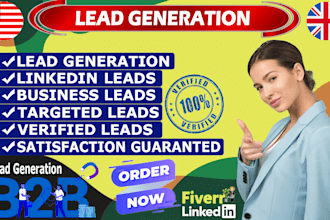 do lead generation and email finding for you