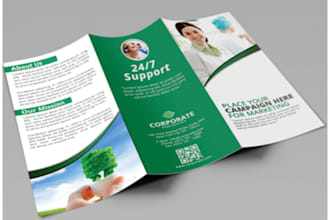 design a high quality print or digital brochure