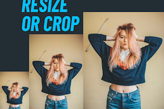 do image resizing, cropping, masking and increase resolution