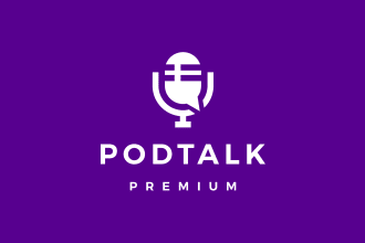 design awesome podcast logo