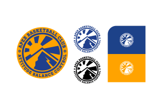 design cool basketball, baseball, volleyball, hockey, football logo