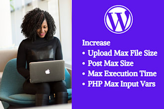increase PHP file upload limit in wordpress