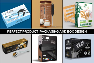 design perfect product  packaging and box design
