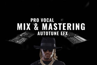 autotune and or mix master your vocals