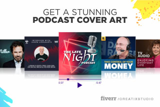 design a stunning itunes podcast cover art