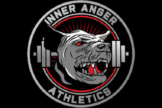beautiful physical and fitness logo design with any file
