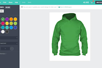 create product designer woocommerce website