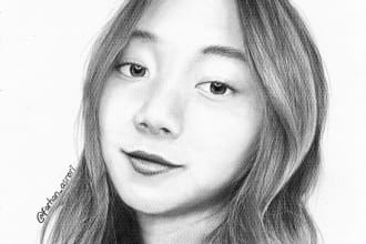 draw a pencil sketch of anything from your photo in one day