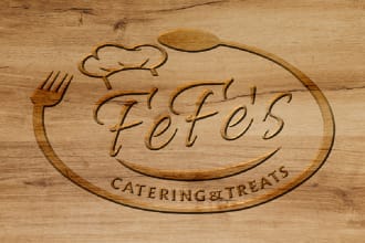 design a creative restaurant, bakery or food truck logo