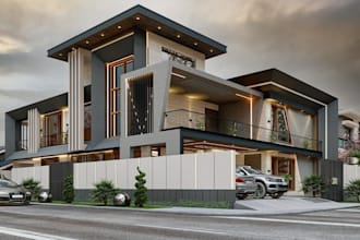 create photorealistic exterior 3d rendered views