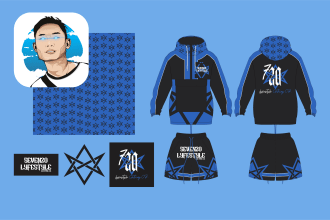 create windbreaker shorts, tracksuit set clothing design