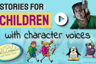 read your children stories with voices