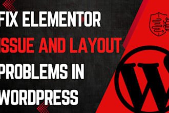 fix elementor design issues and responsive layout problems in wordpress