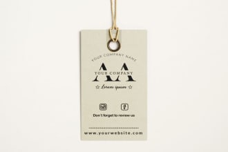 do clothing labels or tags and hang tags design