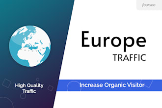 drive keyword target europe website traffic with low bounce