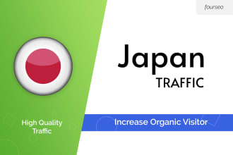 drive keyword target japan website traffic with low bounce