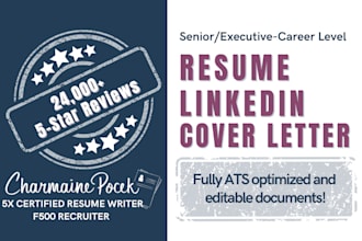 write your senior, director, vp, svp, or executive resume package